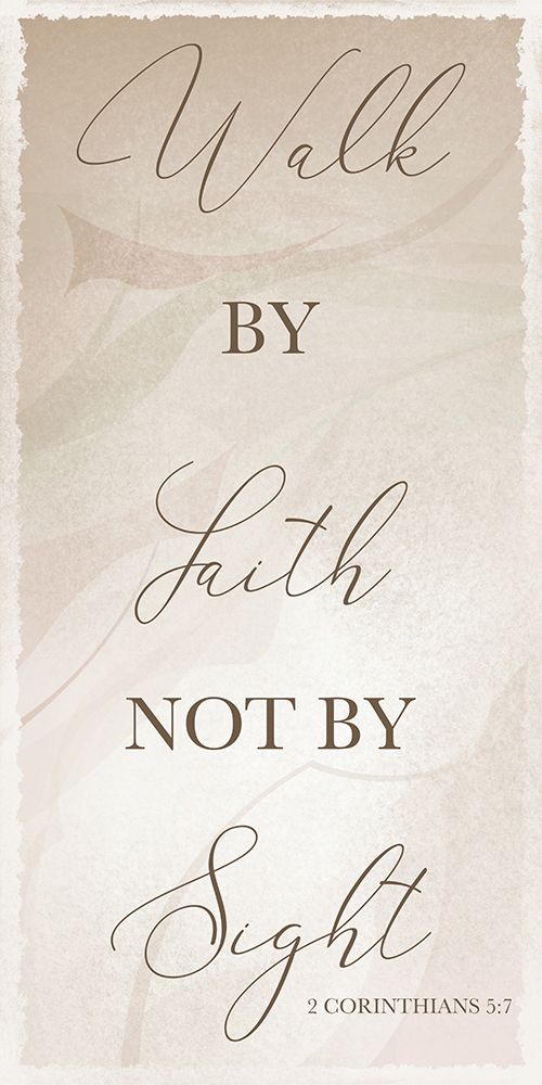 Walk By Faith art print by Marcus Prime for $57.95 CAD