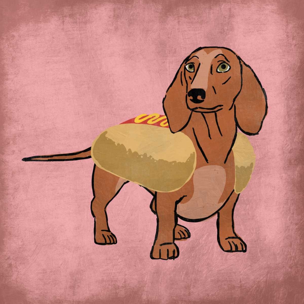 Hot Dog Cutie art print by Marcus Prime for $57.95 CAD