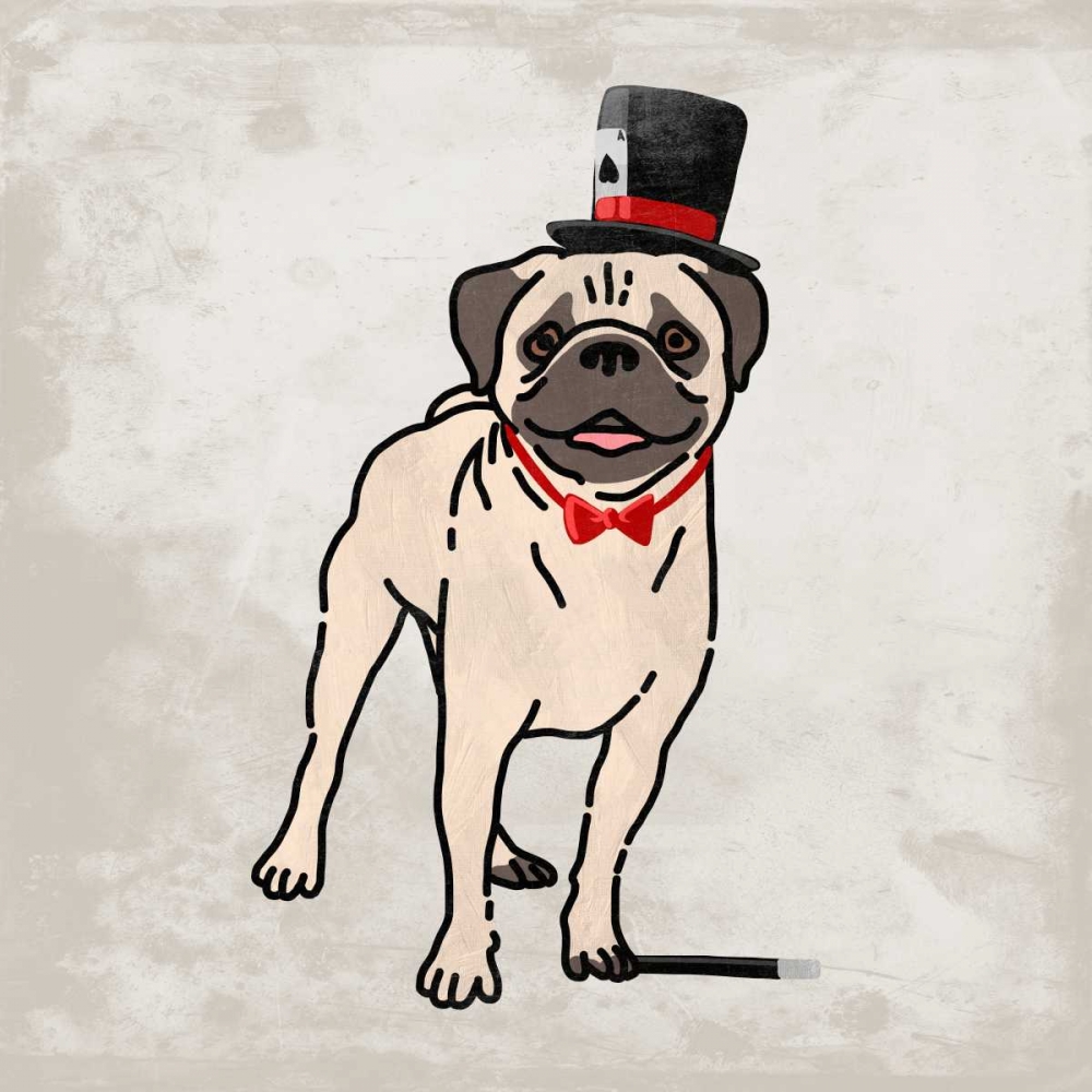 Magical Pug 2 art print by Marcus Prime for $57.95 CAD