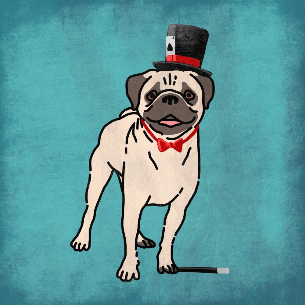 Magical Pug art print by Marcus Prime for $57.95 CAD