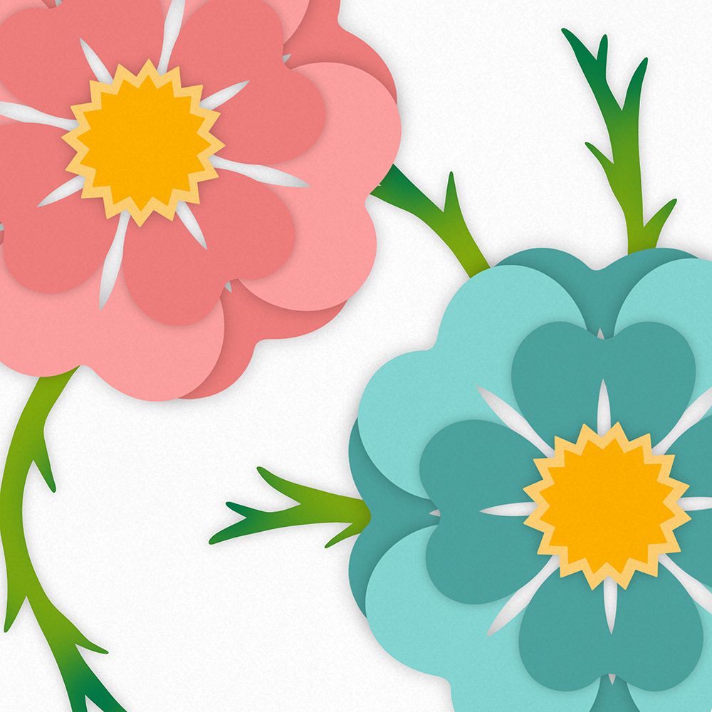 Vintage Flowers In The Wind 1 art print by Marcus Prime for $57.95 CAD