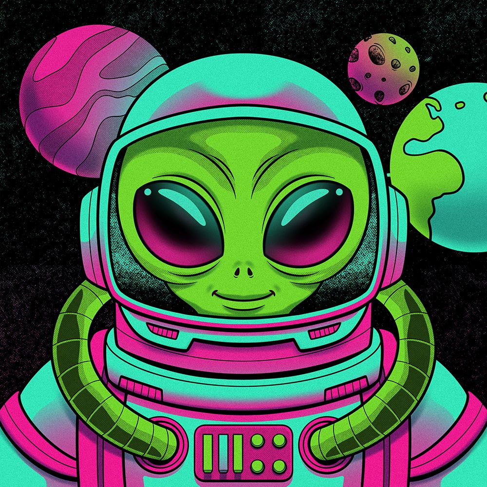 Space Adventurer art print by Marcus Prime for $57.95 CAD