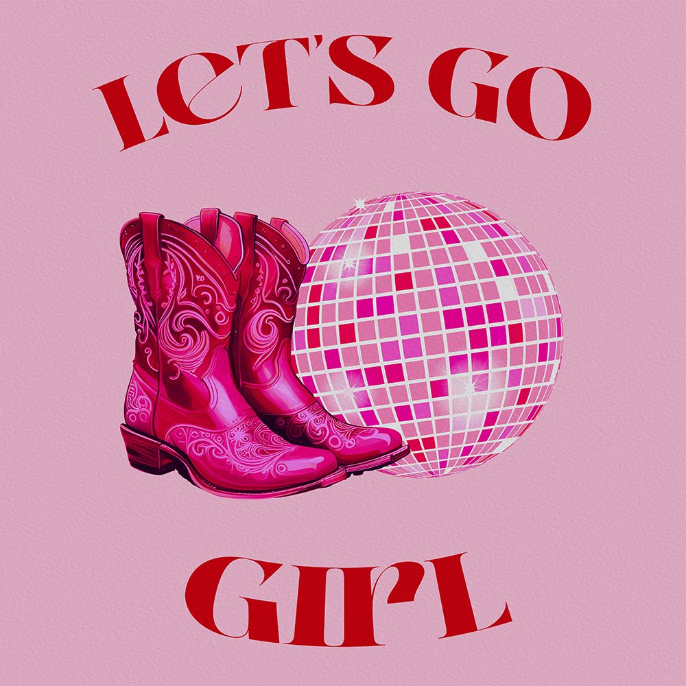 Lets Go Girl art print by Marcus Prime for $57.95 CAD