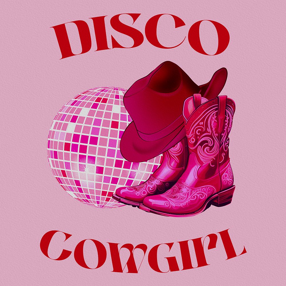 Disco Cowgirl 1 art print by Marcus Prime for $57.95 CAD