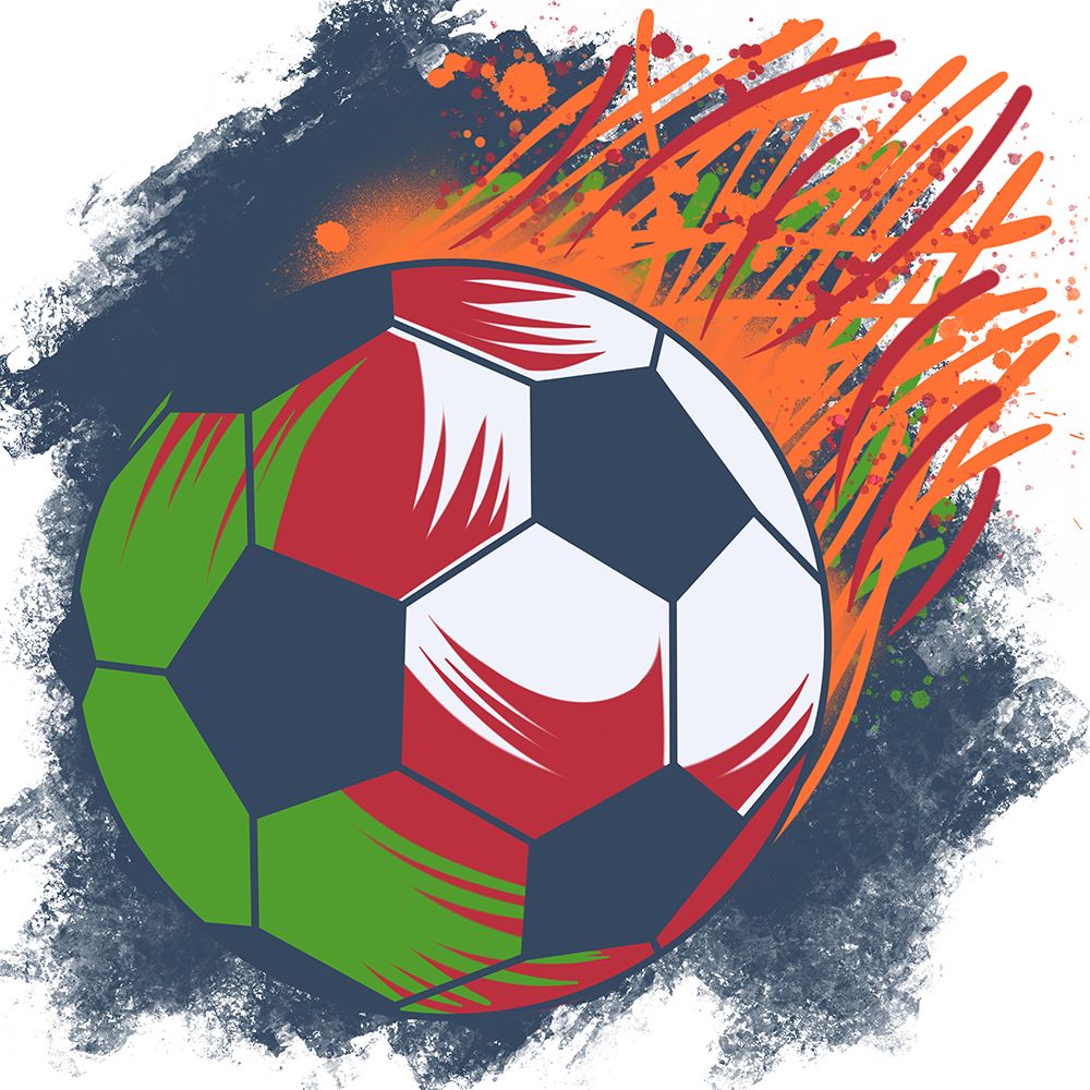 Sports Blast 1 art print by Marcus Prime for $57.95 CAD