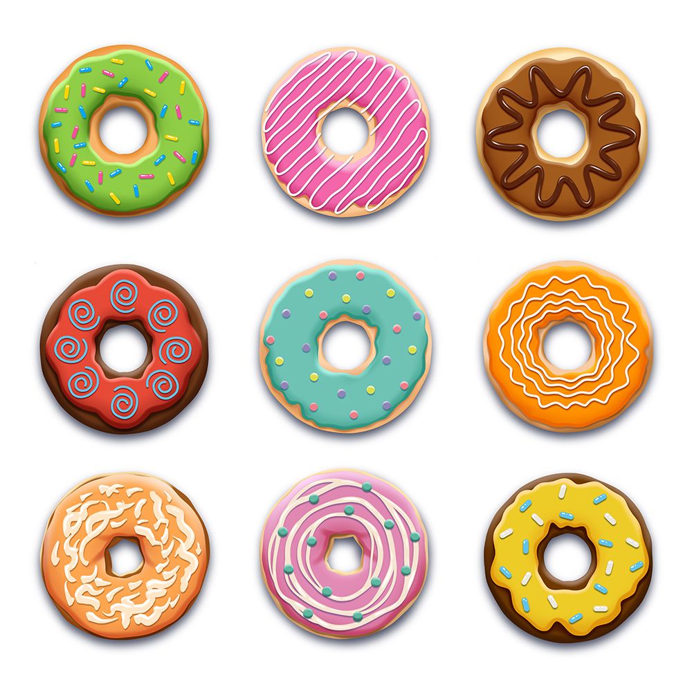 Tasty Donuts art print by Marcus Prime for $57.95 CAD