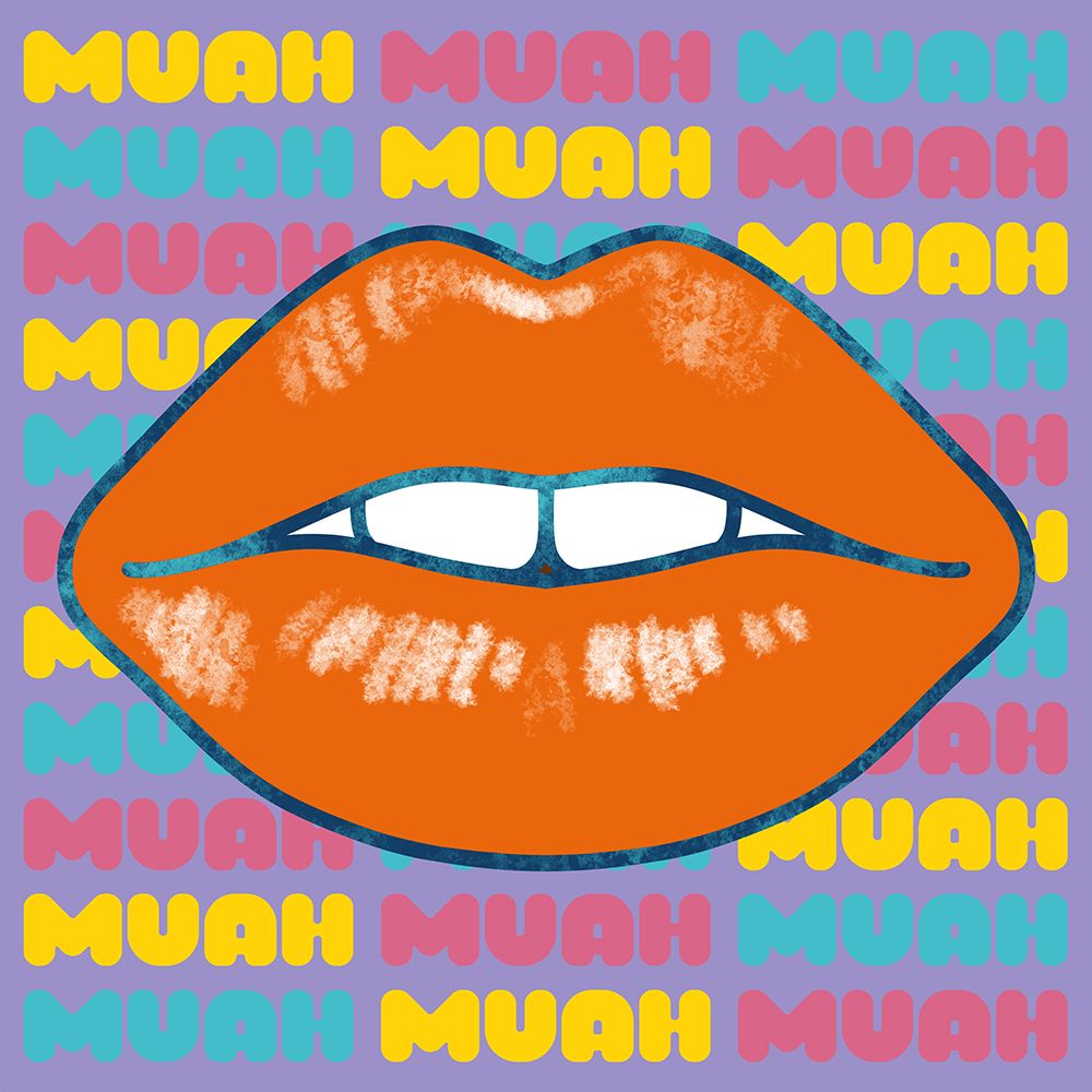 Muah Muah Muah art print by Marcus Prime for $57.95 CAD