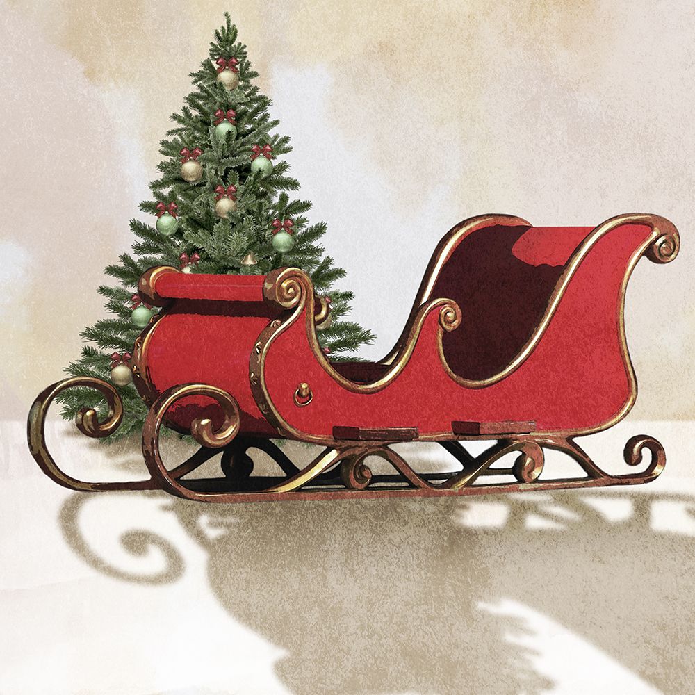 Sleigh Of Joy art print by Marcus Prime for $57.95 CAD