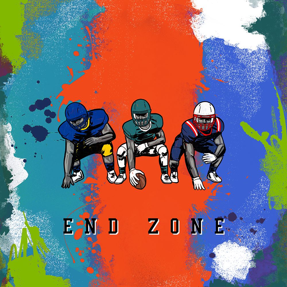 End Zone art print by Marcus Prime for $57.95 CAD