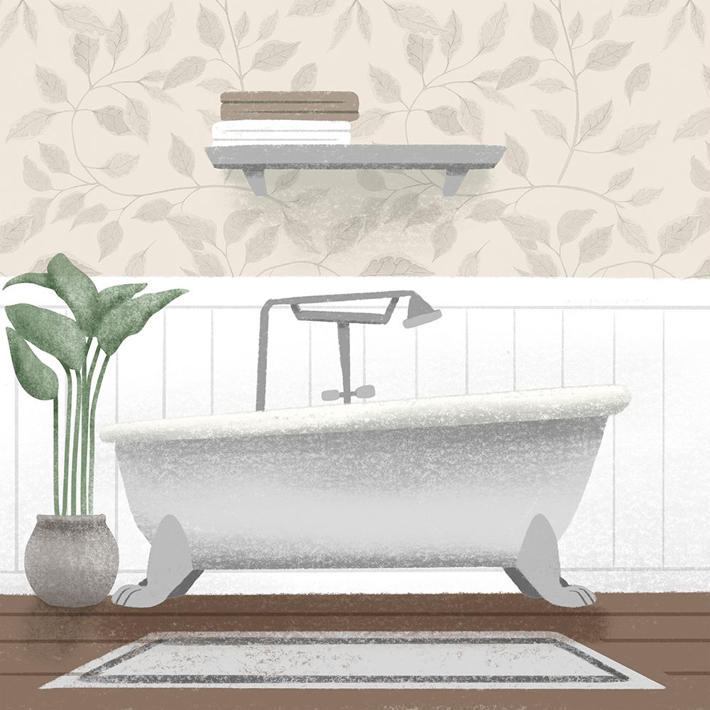 Natural Bathroom 2 art print by Marcus Prime for $57.95 CAD