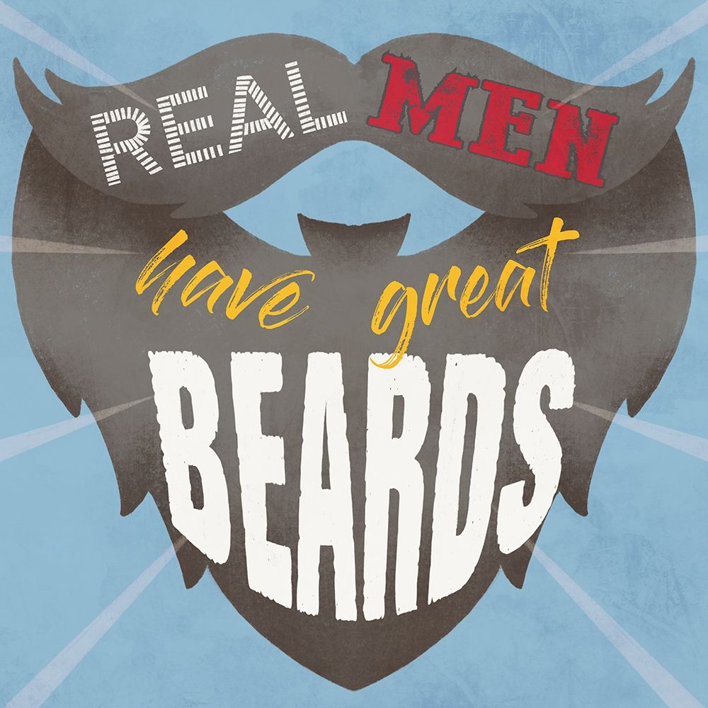 Real Beards 1 art print by Marcus Prime for $57.95 CAD