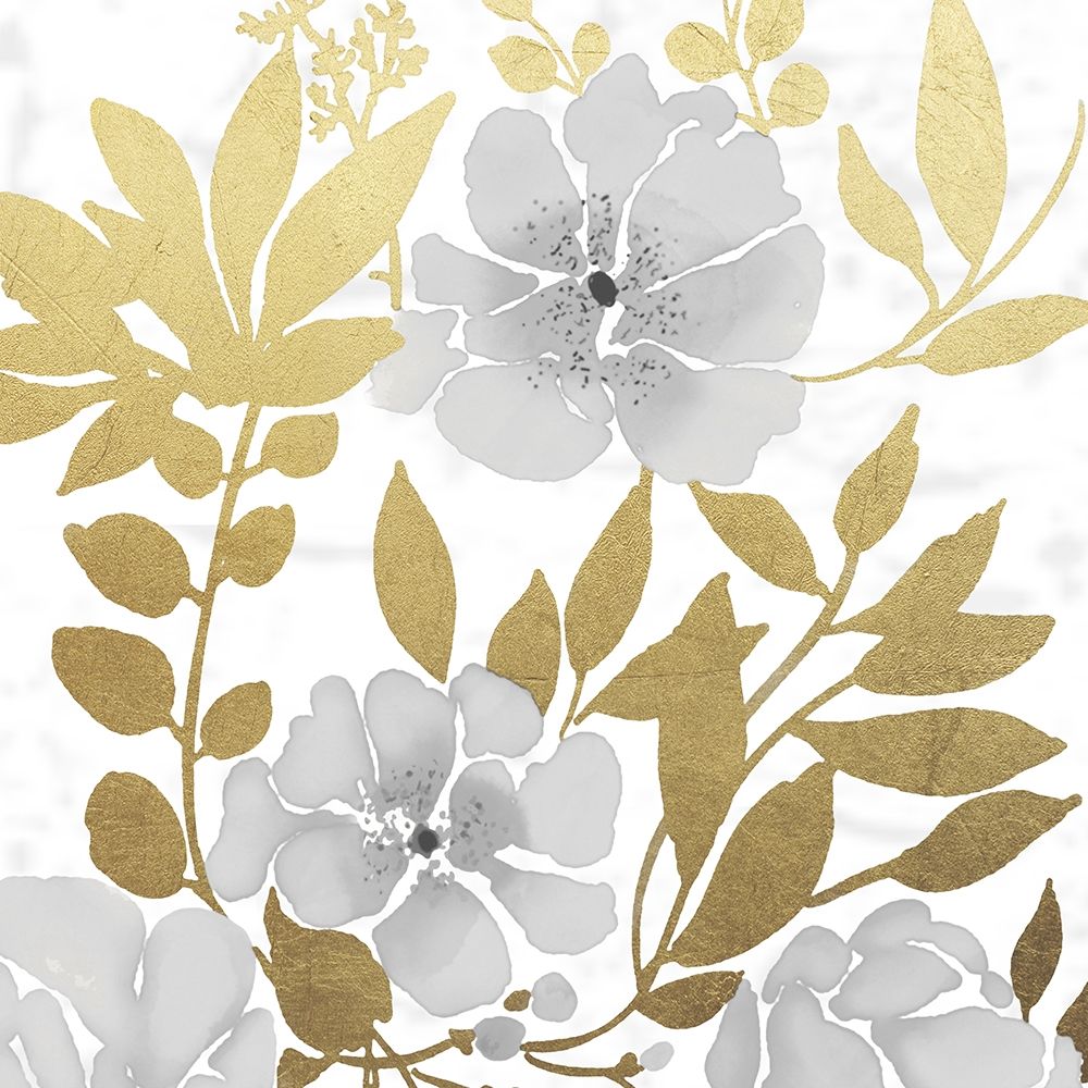Gold Mid Day Bouquet 1 art print by Marcus Prime for $57.95 CAD