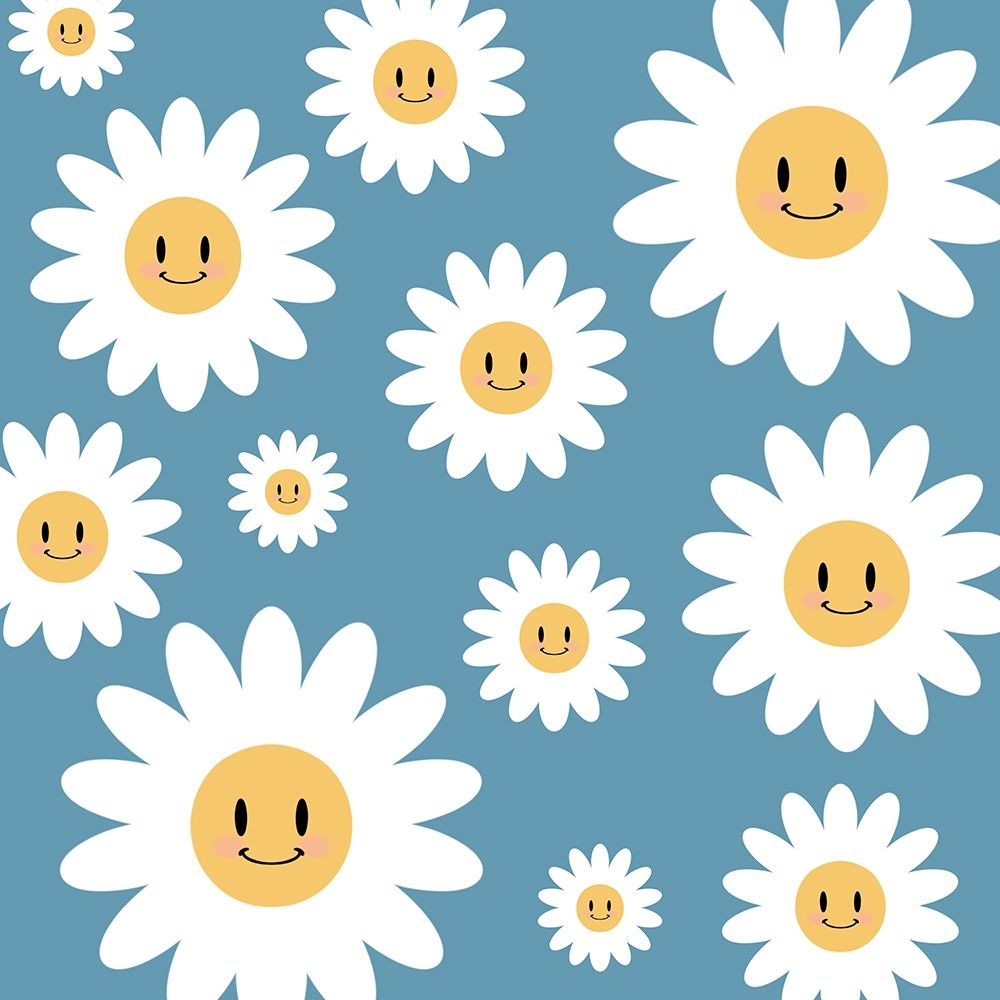 Happy Daisies art print by Marcus Prime for $57.95 CAD