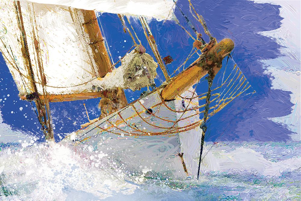 Sailing 2 art print by Savannah Miller for $57.95 CAD