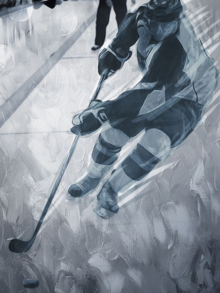 Hockey Move art print by Mlli Villa for $57.95 CAD