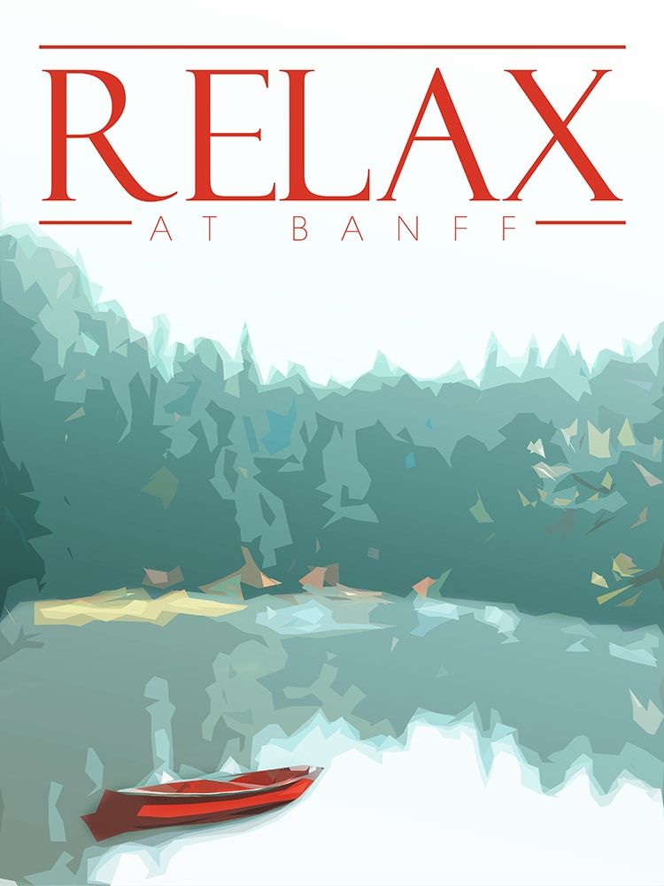 Relax At Banff art print by Mlli Villa for $57.95 CAD