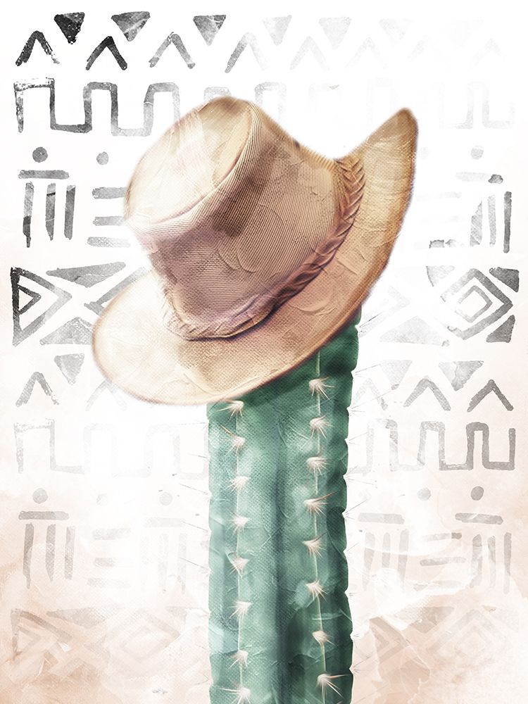 Tribe Cactus art print by Mlli Villa for $57.95 CAD