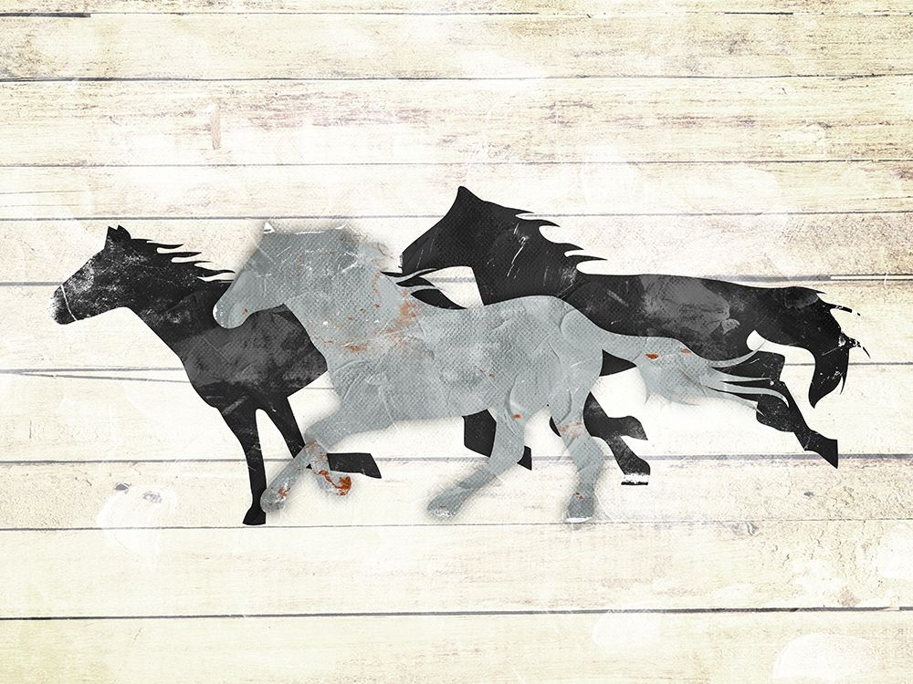 3 Icon Horse art print by Mlli Villa for $57.95 CAD