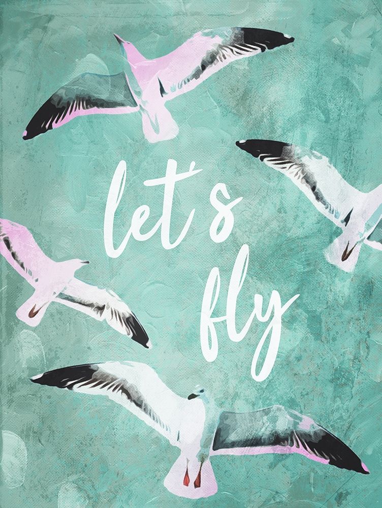 Lets Fly art print by Mlli Villa for $57.95 CAD
