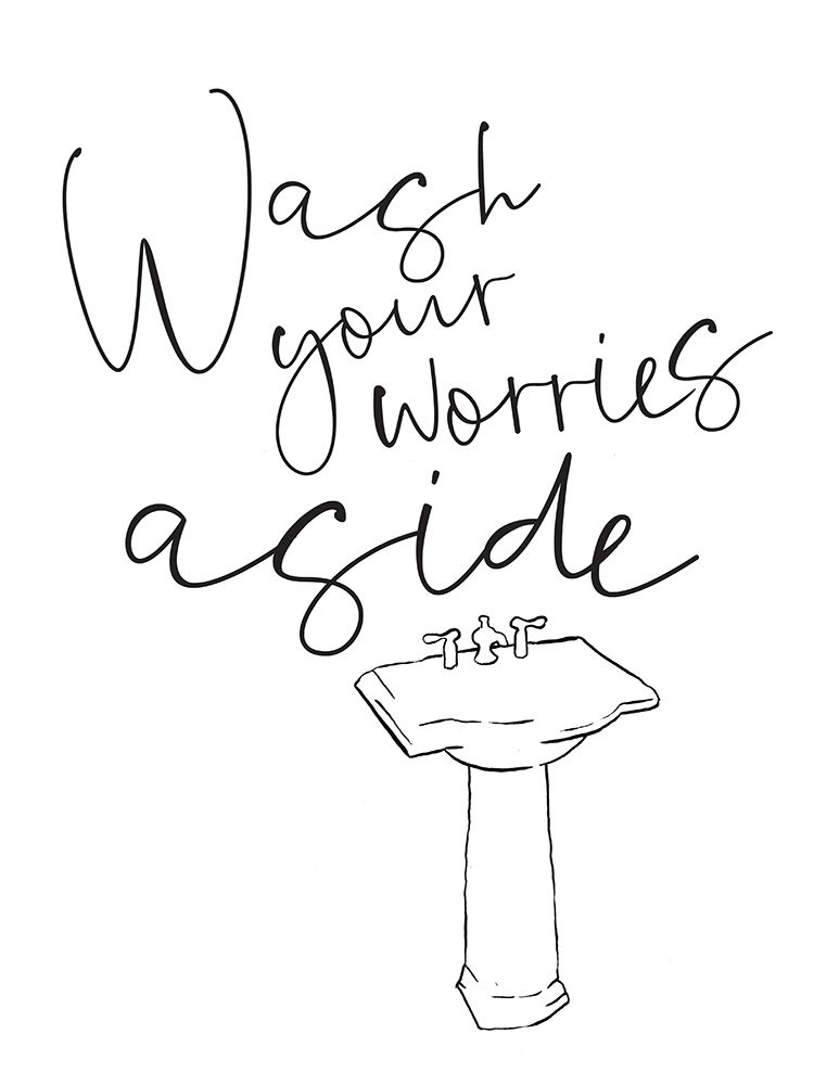 Wash Your Worries art print by Mlli Villa for $57.95 CAD