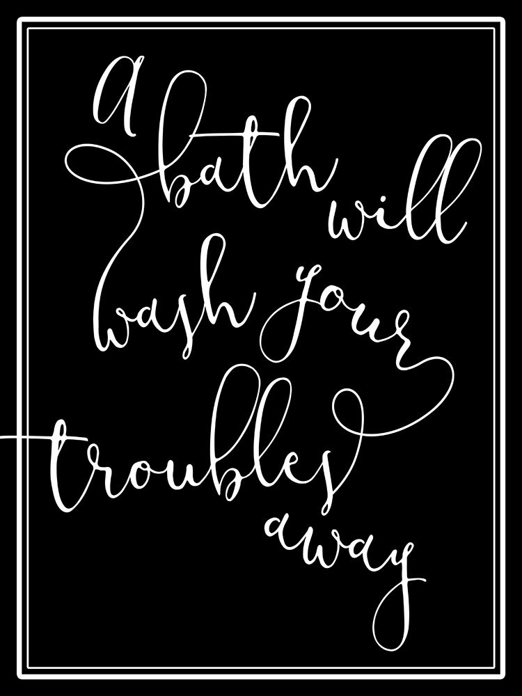 Troubles Away art print by Mlli Villa for $57.95 CAD