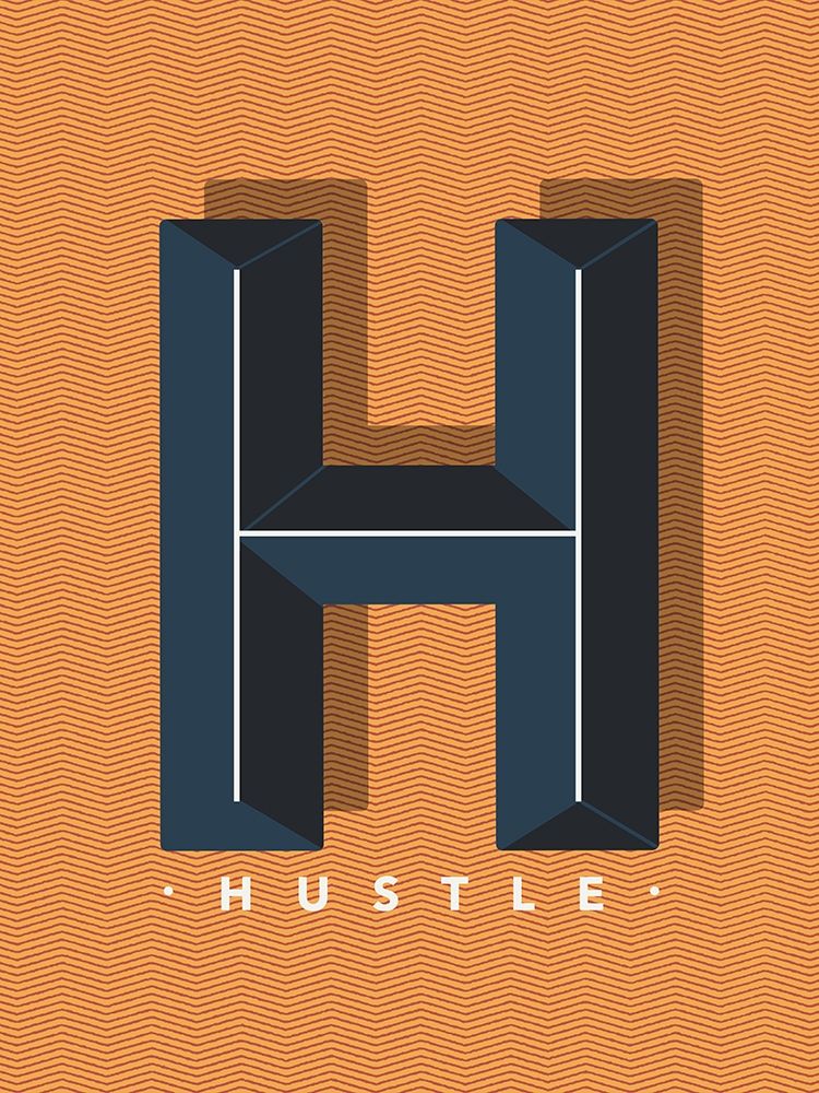 Hustle art print by Mlli Villa for $57.95 CAD