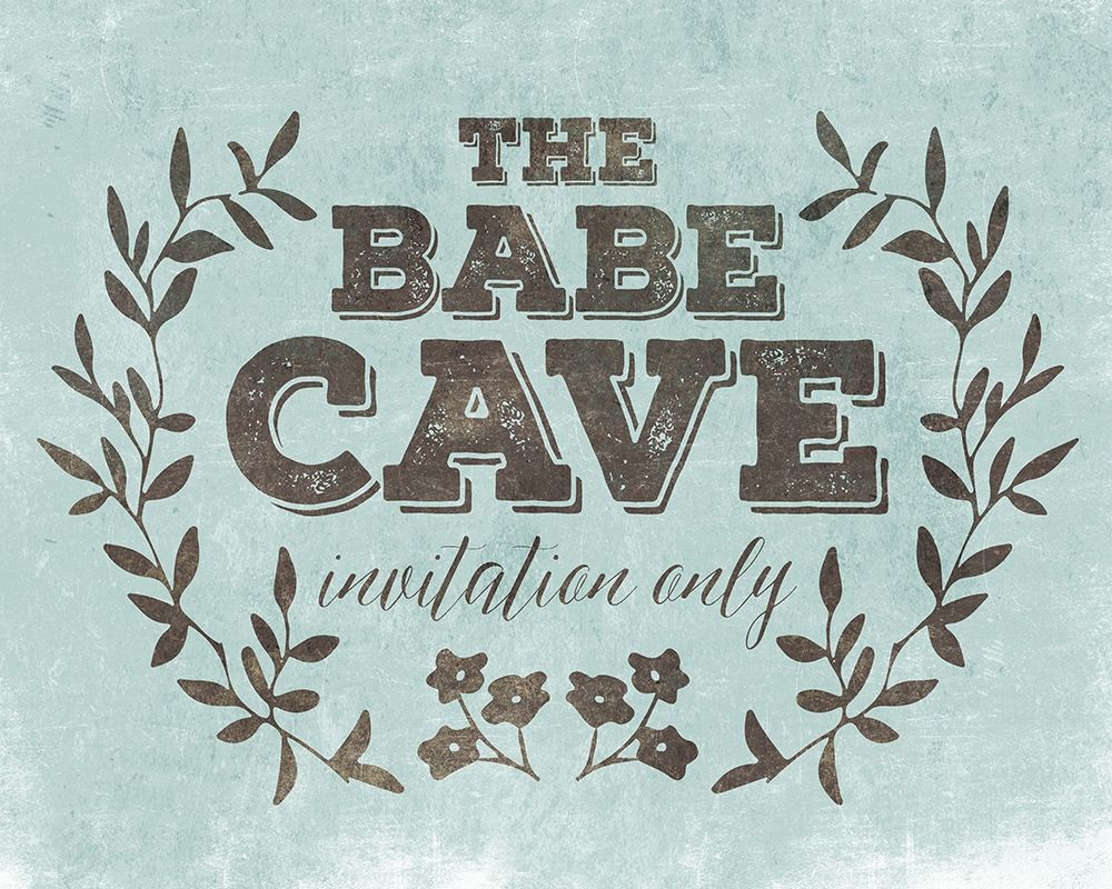 Babe Cave Teal art print by Milli Villa for $57.95 CAD