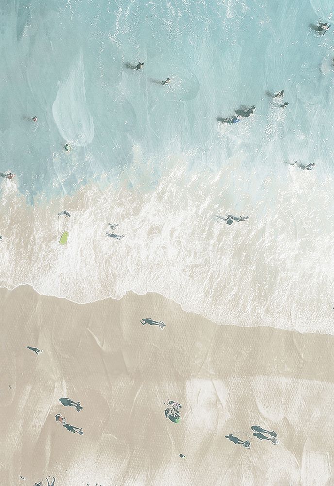 Lay Out On The Beach 2 art print by Milli Villa for $57.95 CAD