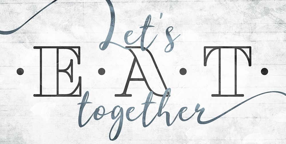Lets Eat Together art print by Mlli Villa for $57.95 CAD