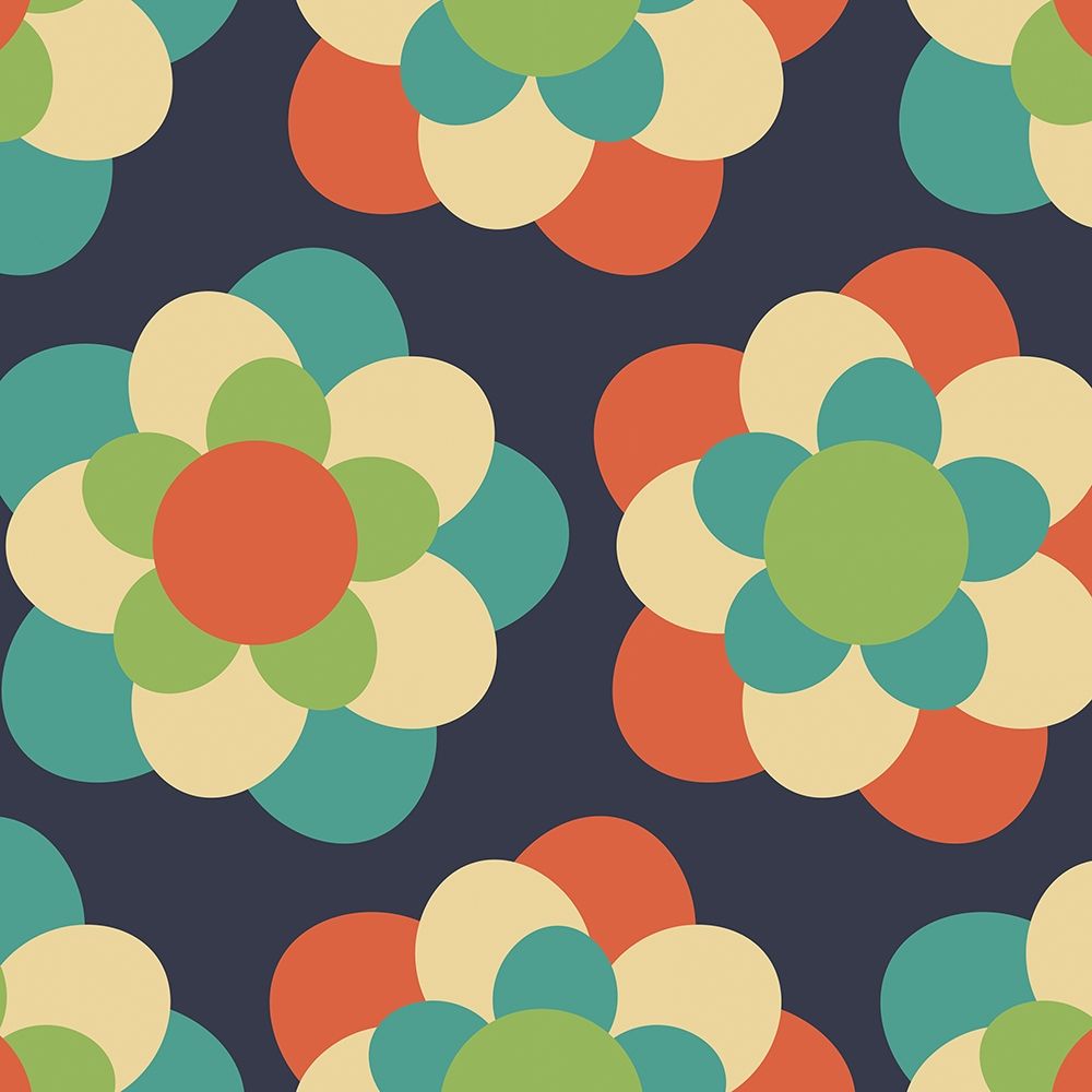 Flower Power art print by Milli Villa for $57.95 CAD