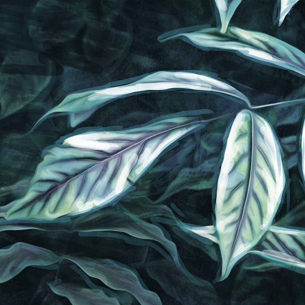 Muted Leaves art print by Mlli Villa for $57.95 CAD