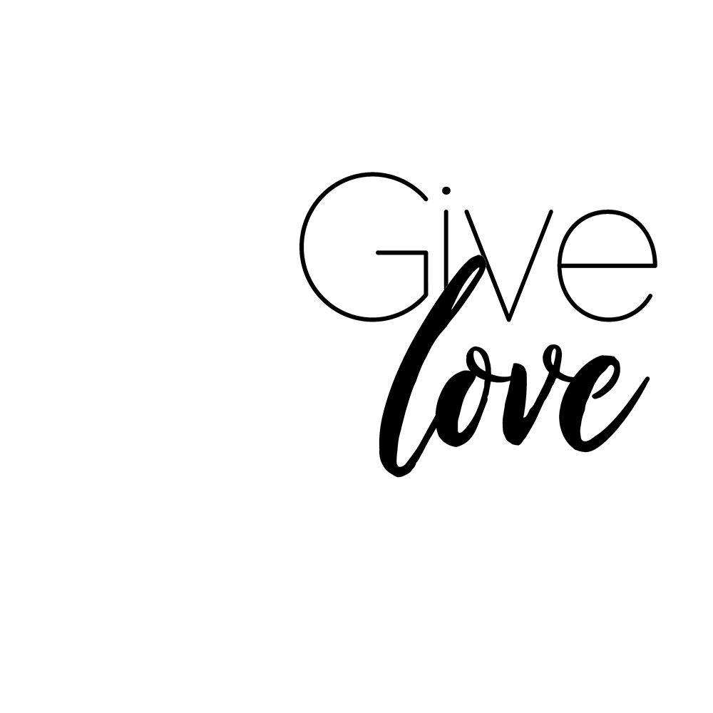 Give Love art print by Mlli Villa for $57.95 CAD