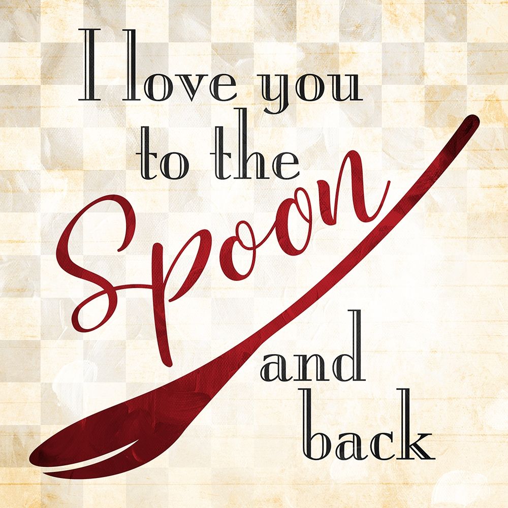 Spoon And Back Traditional art print by Mlli Villa for $57.95 CAD
