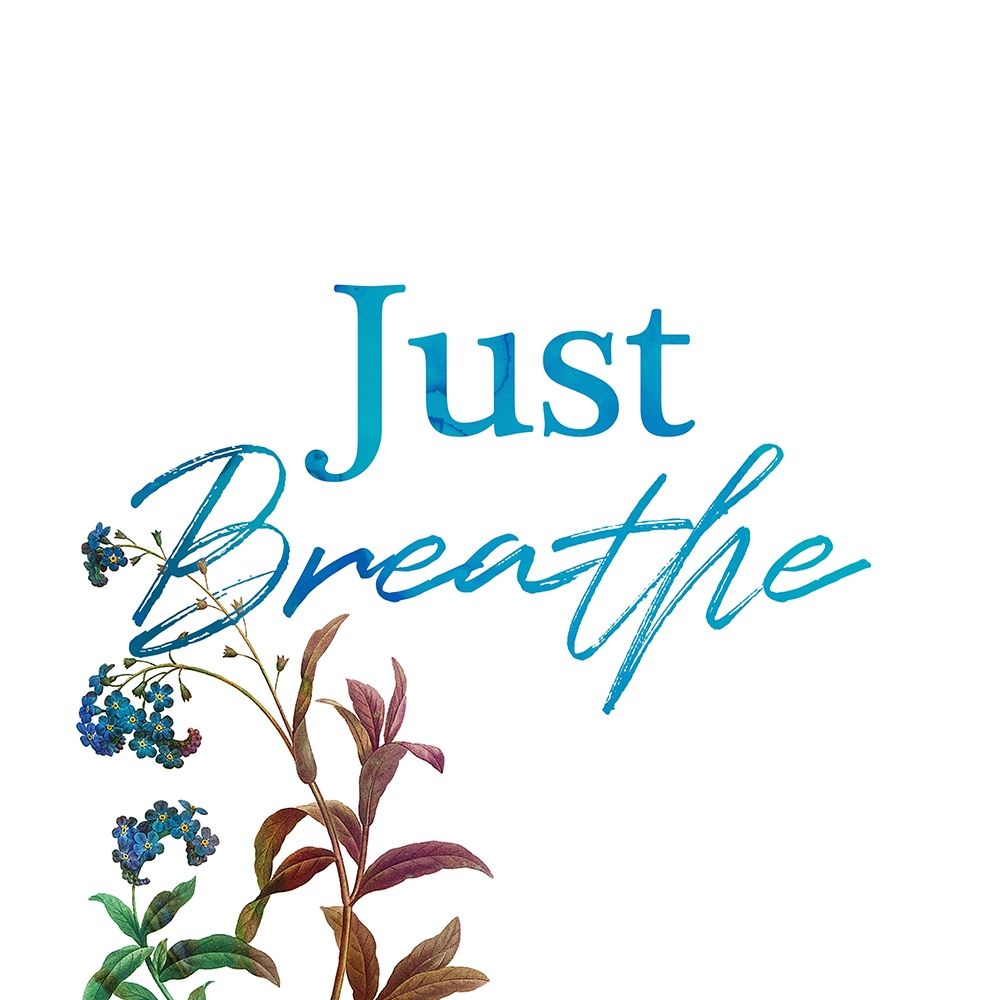 Just Breath art print by Milli Villa for $57.95 CAD