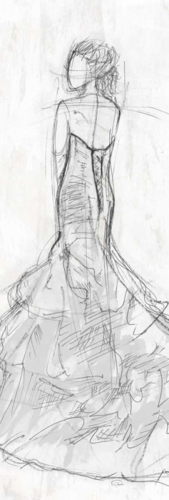 Dress Back 2 art print by OnRei for $57.95 CAD