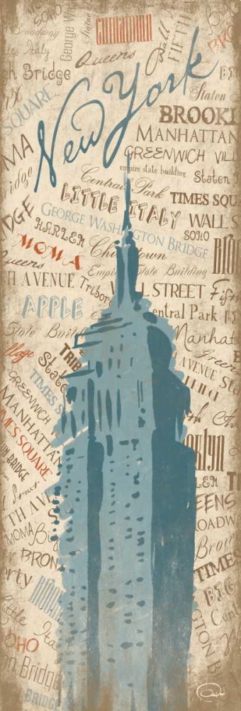 New York 19A art print by OnRei for $57.95 CAD
