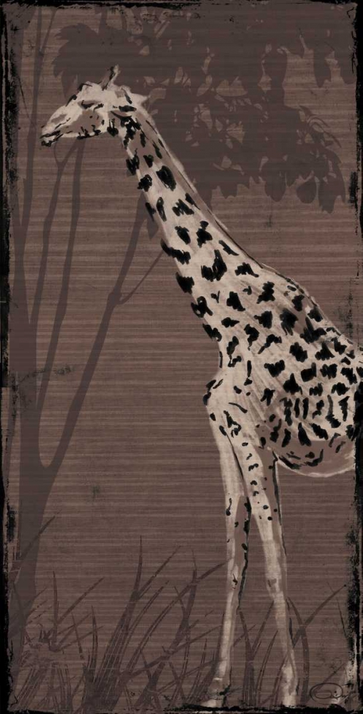 Giraffe art print by OnRei for $57.95 CAD