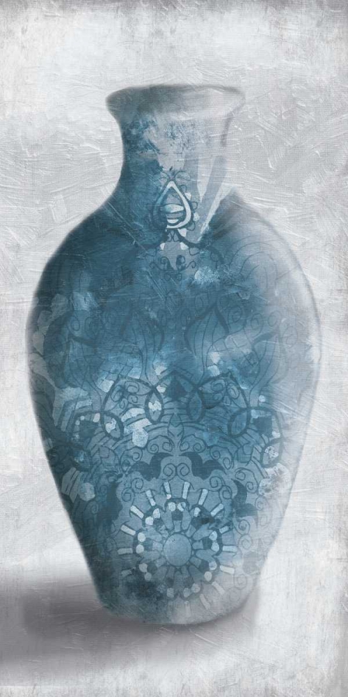 Blue Mandala Smoke art print by OnRei for $57.95 CAD