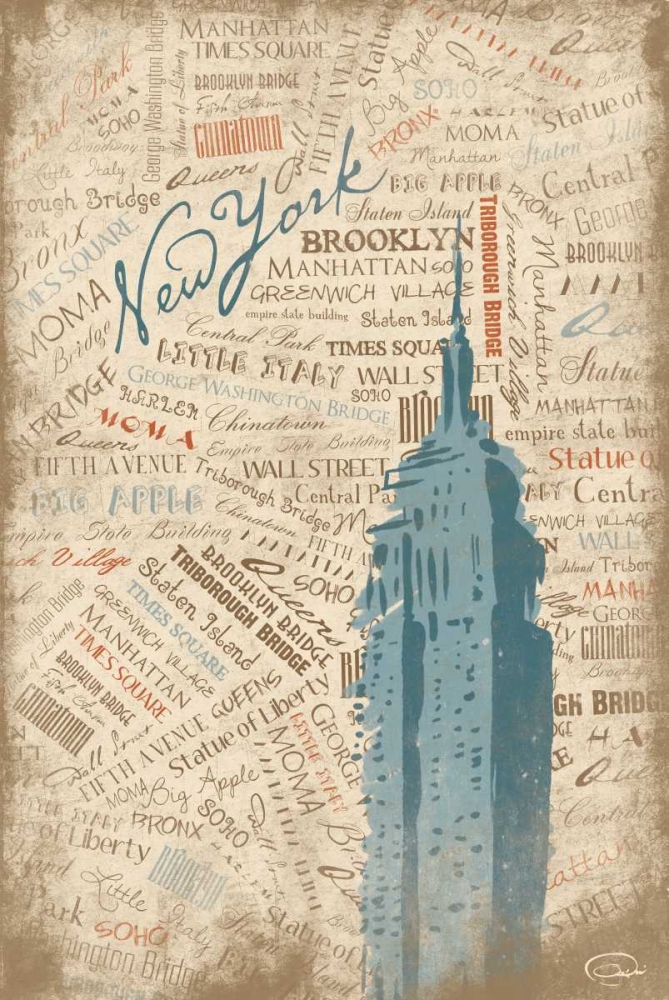 EMPIRE STATE art print by OnRei for $57.95 CAD