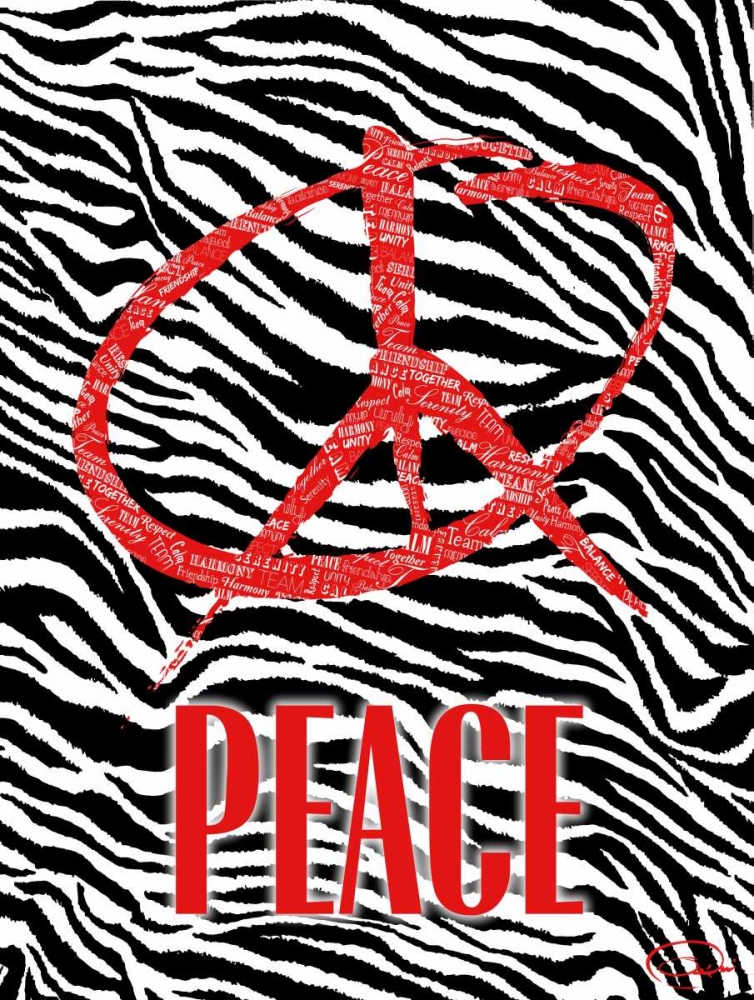 PEACE B art print by OnRei for $57.95 CAD