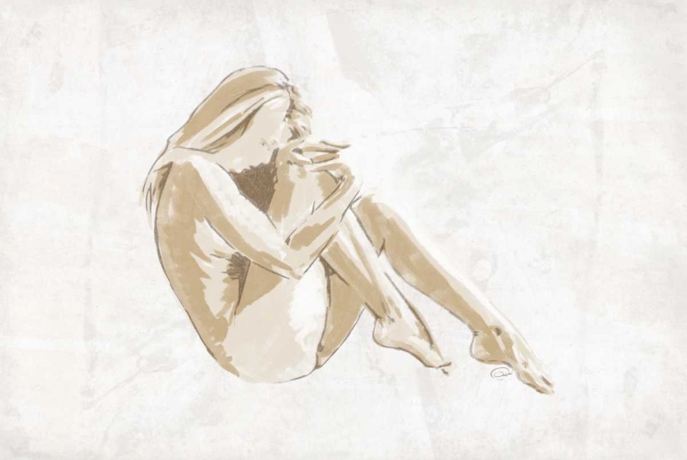 Nude Pose art print by OnRei for $57.95 CAD