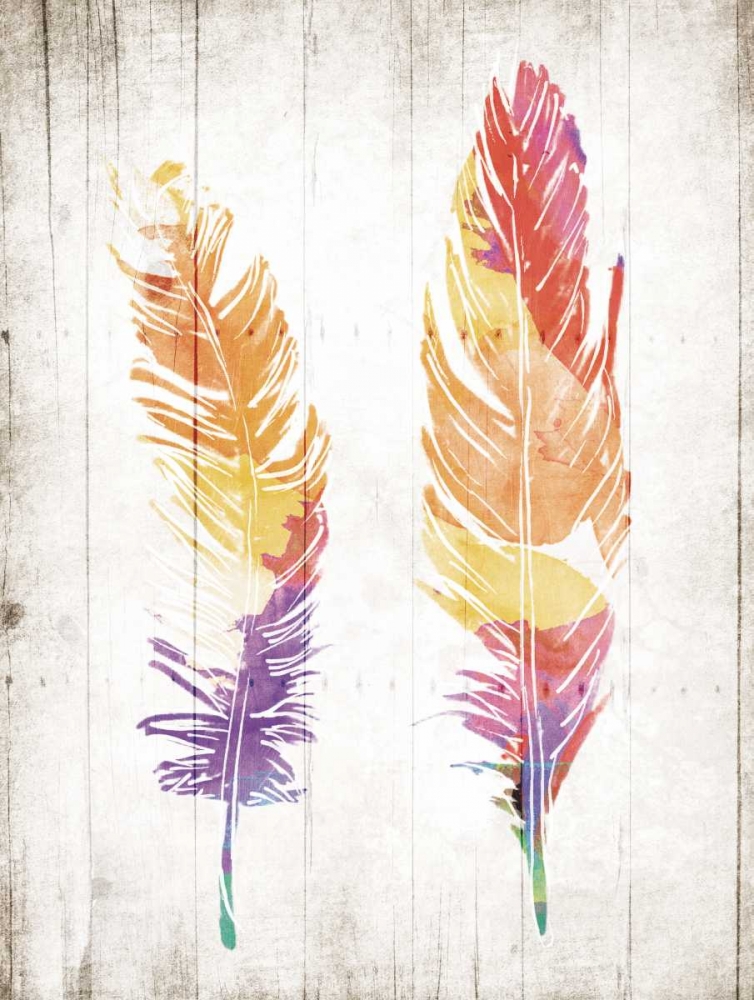Wooden Feathers art print by OnRei for $57.95 CAD