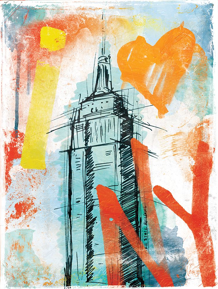 Empire Graff art print by OnRei for $57.95 CAD