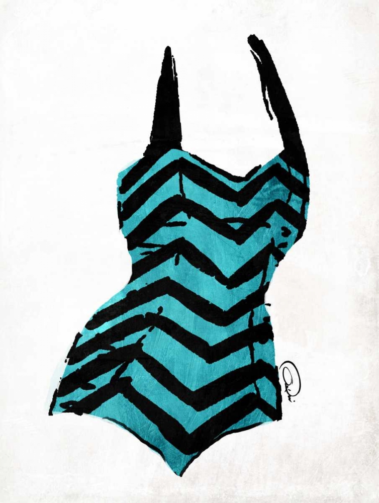 Vintage Swimsuit 4 art print by OnRei for $57.95 CAD