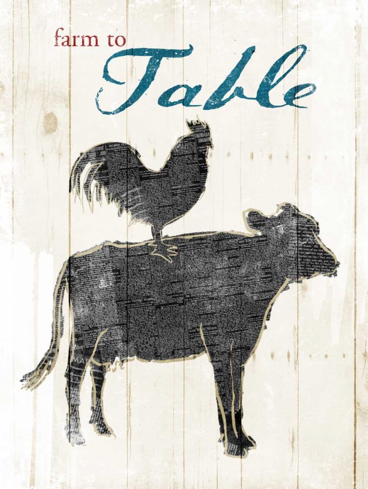 Farm To Table art print by OnRei for $57.95 CAD