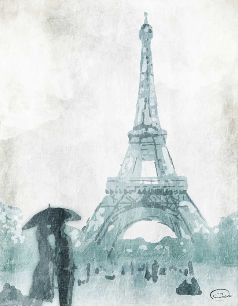 Love in Paris art print by OnRei for $57.95 CAD