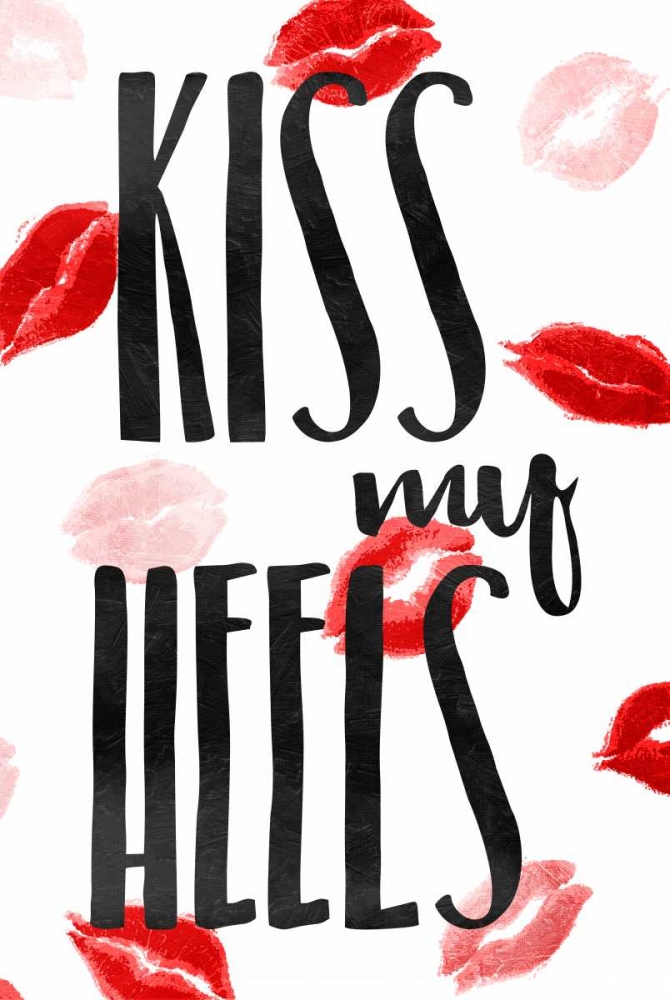 Kiss My Heels art print by OnRei for $57.95 CAD