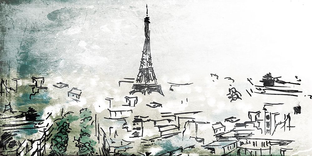 City Of Eiffel art print by OnRei for $57.95 CAD