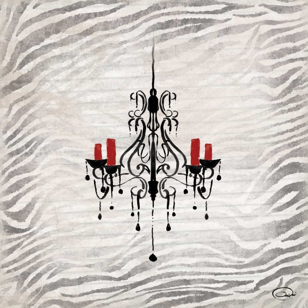 Chandelier art print by OnRei for $57.95 CAD