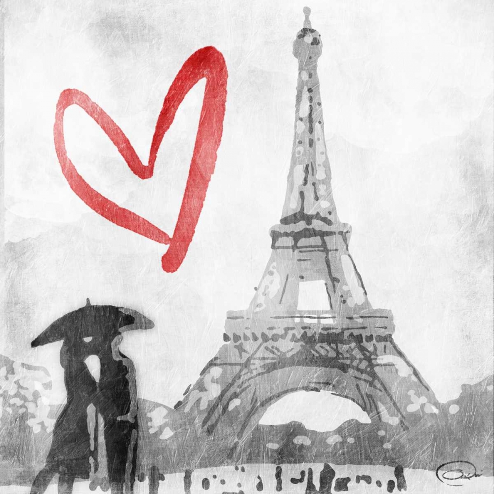 Love In Paris art print by OnRei for $57.95 CAD